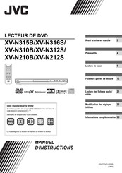 JVC XV-N312S Manuel D'instructions