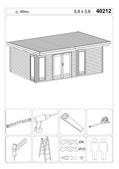 Finn Art Blockhaus 40212 Instructions De Montage