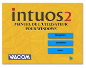 Wacom intuos 2 Manuel De L'utilisateur