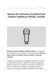 AJAX MotionCam Outdoor HighMount Jeweller Manuel De L'utilisateur