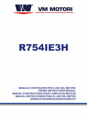 VM Motori R754IE3H Manuel D'instructions Pour L'emploi