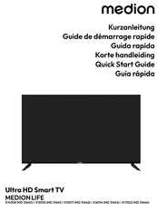 Medion LIFE X16514 Guide De Démarrage Rapide