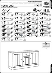 meubar YORK DR3 Instructions De Montage