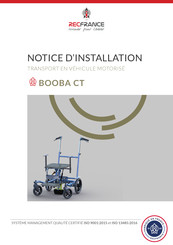 RECFRANCE BOOBA CT Notice D'installation