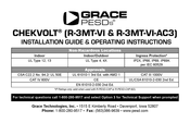 Grace CHEKVOLT R-3MT-VI Guide D'installation Et Mode D'emploi