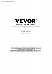 VEVOR V8V8C-CPR Mode D'emploi