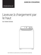 Insignia NS-TWM41WH8A Guide De L'utilisateur