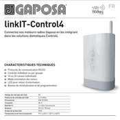 GAPOSA linkIT-Control4 Mode D'emploi