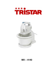 Tristar MX-4140 Manuel D'utilisation