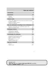 Lincoln Town Car 2005 Manuel D'utilisation