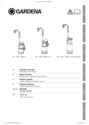 Gardena 4700/2 inox Mode D'emploi