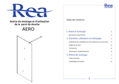 REA AERO Notice De Montage Et D'utilisation