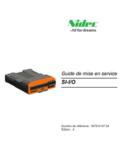 Nidec SI-I/O Guide De Mise En Service