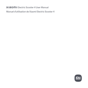 Xiaomi Mi Electric Scooter 4 Manuel D'utilisation