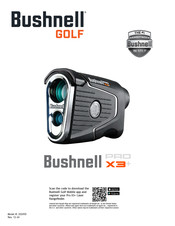 Bushnell GOLF Pro X3+ Mode D'emploi