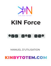 Totem KIN Force Manuel D'utilisation