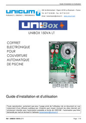 UNICUM UNIBOX 150VA LT Guide D'installation Et D'utilisation