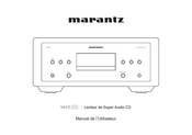 Marantz SACD10 Manuel De L'utilisateur