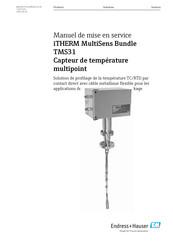 Endress+Hauser iTHERM MultiSens Bundle TMS31 Manuel De Mise En Service