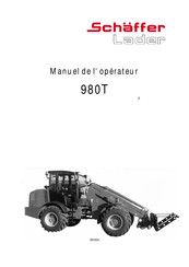 Schäffer Lader 980T Manuel De L'opérateur