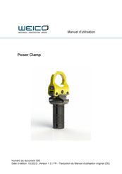 WEICO PowerClamp III D40/90 Manuel D'utilisation