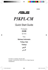 Asus P5KPL-CM Manuel D'utilisation