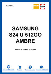 Samsung SM-S928B/DS Guide Utilisateur