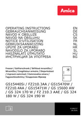 Amica FZ 210.3 AAE Notice D'utilisation