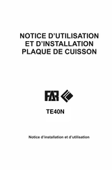 FAR TE40N Notice D'utilisation