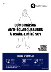 Respirex SC1 Mode D'emploi