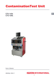 HYDAC International CTU 14 Serie Notice D'utilisation