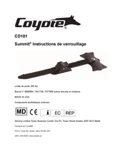 Coyote Summit CD101 Instructions