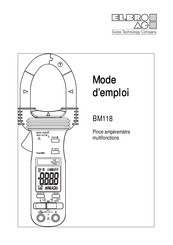 Elbro BM118 Mode D'emploi