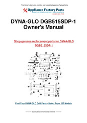 Dyna-Glo DGB515SDP Mode D'emploi