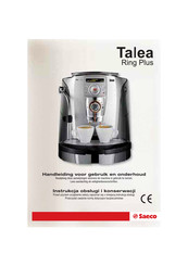 Saeco Talea Ring Plus Mode D'emploi