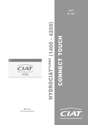 CIAT HYDROCIAT TURBO ECG-SR-20M4E010 Manuel D'instructions