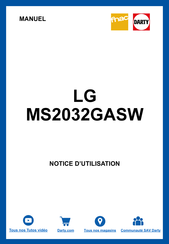 LG MS2032GASW Manuel Du Propriétaire