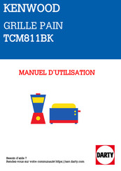 Kenwood TCM811BK Manuel D'instructions