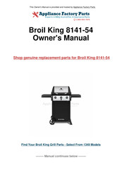 Broil King 8141-54 Manuel De L'utilisateur