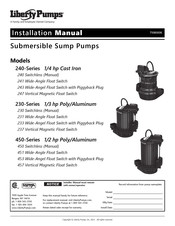 Liberty Pumps 450 Série Manuel D'installation
