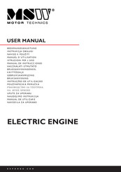 MSW Motor Technics MSW-EEM-AD02 Manuel D'utilisation