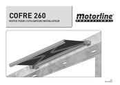 Motorline Professional COFRE 260 Manuel De L'utilisateur