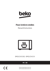 Beko BMCB 25433 X Manuel D'instructions