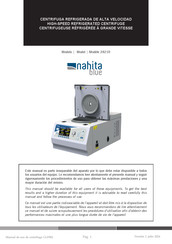 Nahita blue 2821R Mode D'emploi