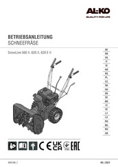 AL-KO SnowLine 620 E II Mode D'emploi