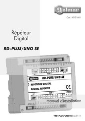 golmar RD-PLUS/UNO SE Manuel D'installation