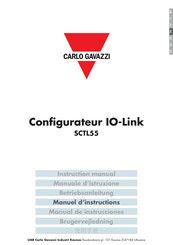 CARLO GAVAZZI SCTL55 Manuel D'instructions