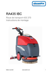 Cleanfix RA435 IBC Instructions De Montage