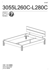 Parisot NEVEN 3055L280C Instructions De Montage