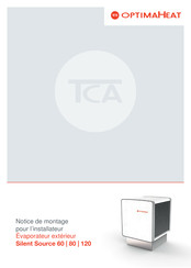 TCA HPS120 Notice De Montage Pour Installateurs